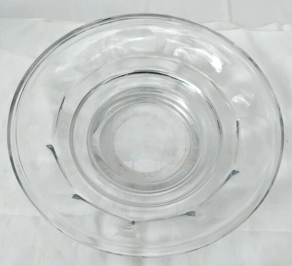 Coupe à fruits en cristal Baccarat France