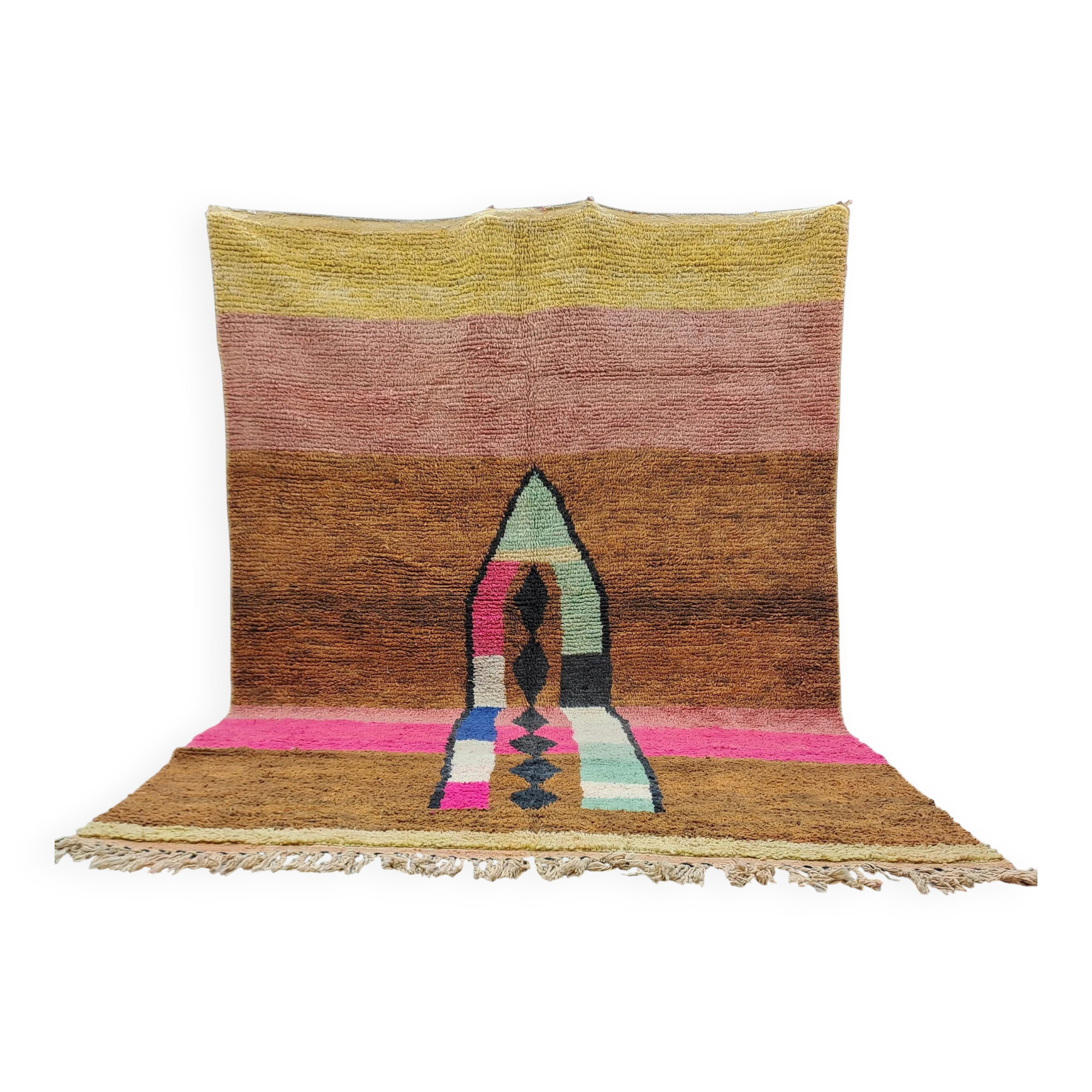 Traditional handmade Moroccan rug 2.5x1.5 m