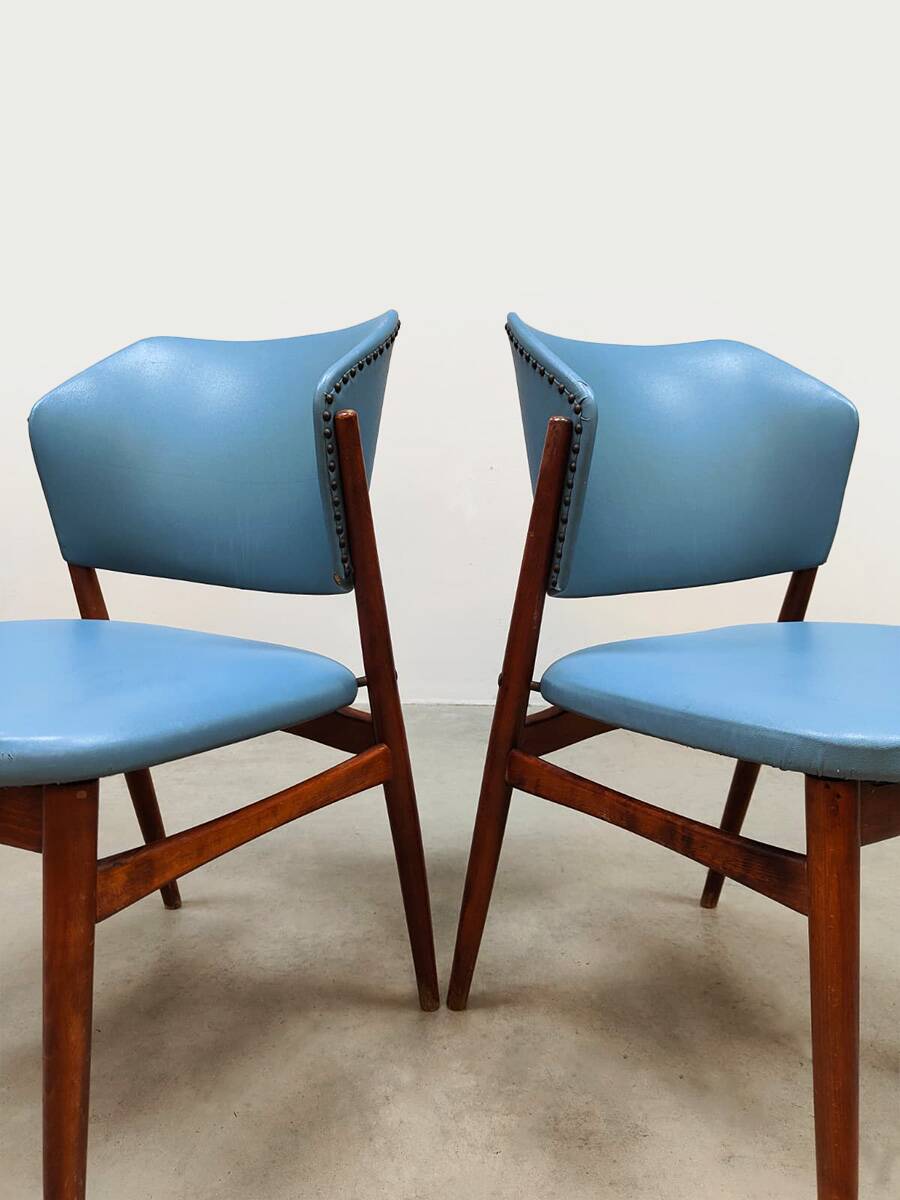 Chaises de salle à manger vintage des années 60
