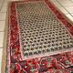Tapis Vintage Seraband Indien en Laine, Années 1970, Élégance Artisanale
