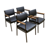 Vintage Tijsseling dining chairs Gijs van der Sluis