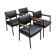 Vintage Tijsseling dining chairs Gijs van der Sluis