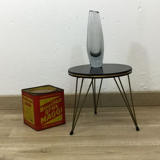 Tabouret rond vintage pied Eiffel