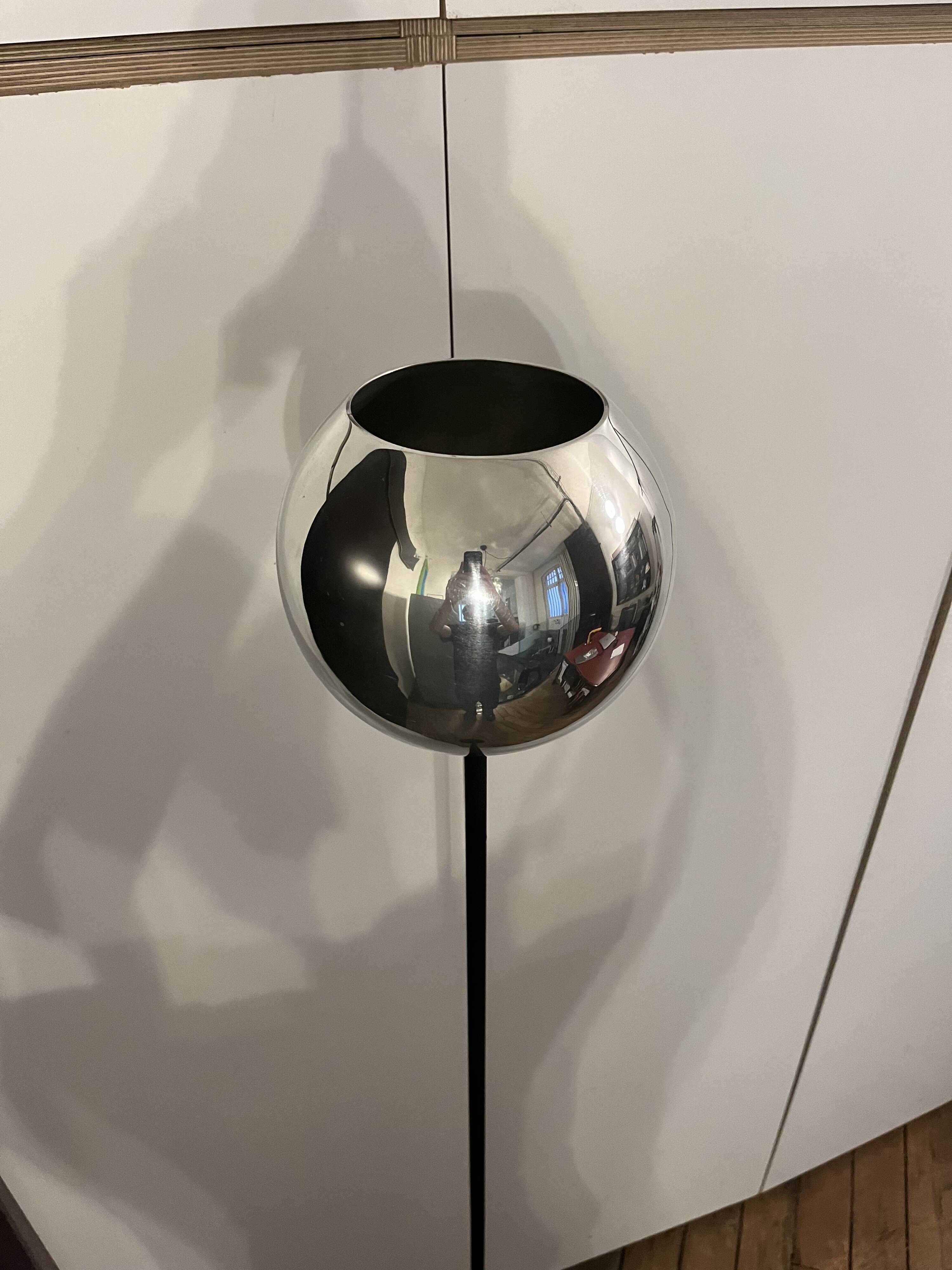 Floor lamp 1081 design Gino Sarfatti Arteluce edition vintage 50s-60s