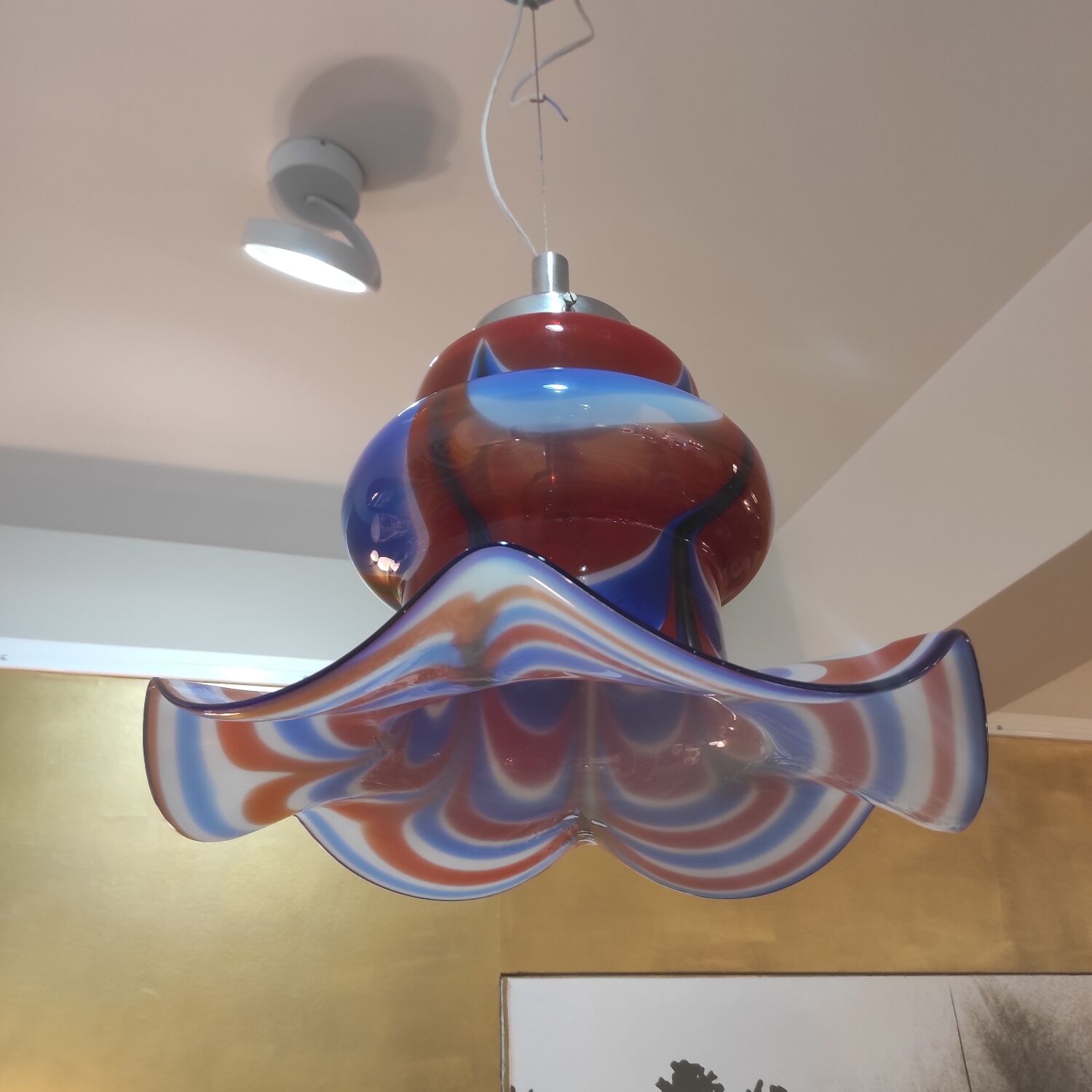 Murano glass pendant light