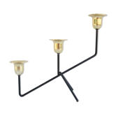 Chandelier de table minimaliste, Belgique, années 1970