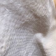 Grande nappe ancienne en coton effet damiers.