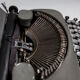 Typewriter Remington rand 1947 deluxe model 5 revised and new ribbon