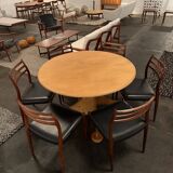 Sjoerd Soeters scuptural dining table in birch Lundia The Netherlands