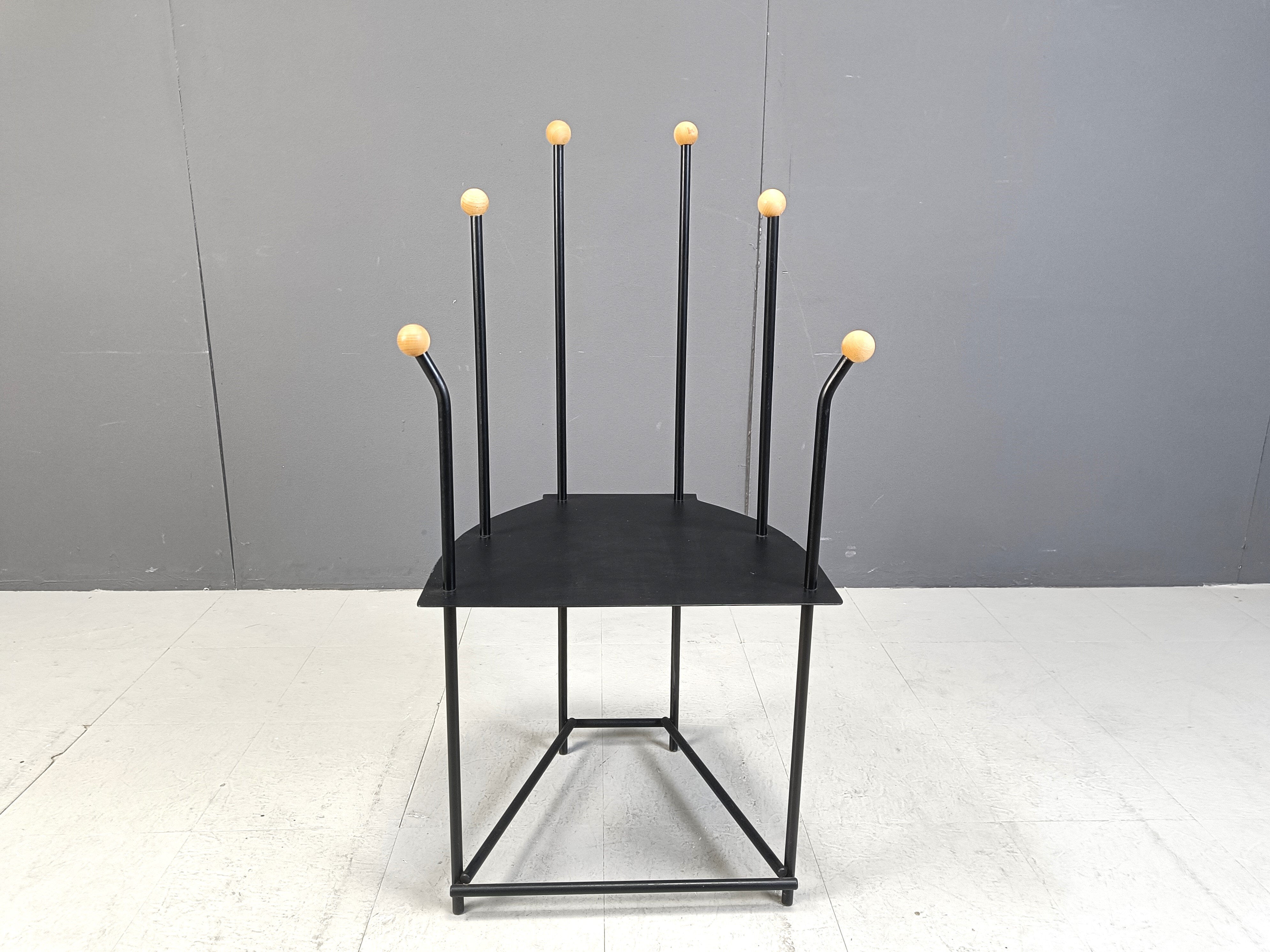 Postmodern lounge chair, 1980s
