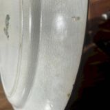 Plat ovale Gien en terre de fer verte modèle Montigny