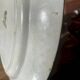 Oval plate Gien in green ironstone model Montigny