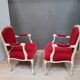 Louis XV style armchairs