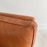 Vintage Danish Leather Sofa