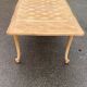 Louis XV extendable dining table from the 20th century, renovated in cherry wood, 250cm.