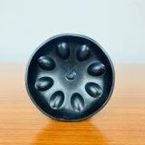 Vintage wrought iron brutalist candle holder