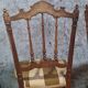 Pair of carved Louis XVI flying chairs ~ 1900 Belle Époque