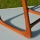 Scandinavian "sledge" chair in teak by Baumann