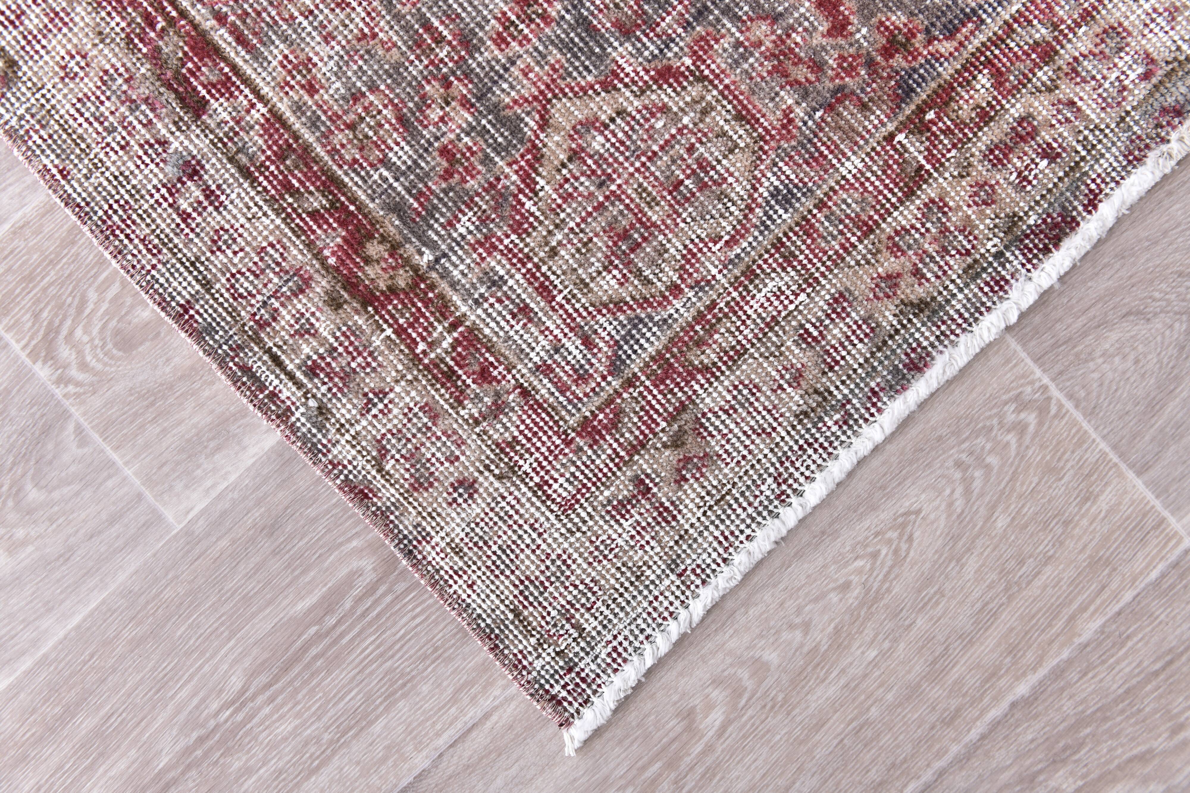 8x11 Red & Burgundy Persian Rug 235x328Cm SK 240833