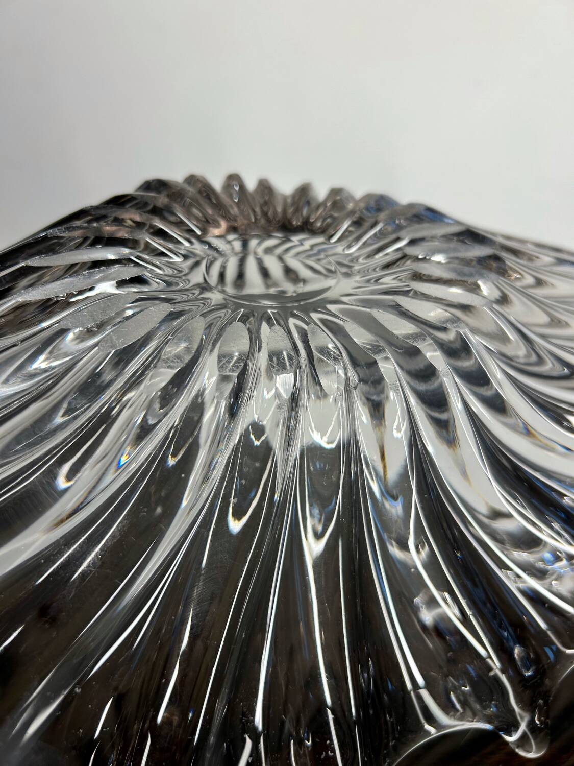 50s crystal bowl