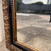 Grand miroir doré
