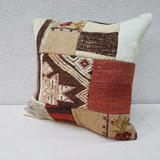 Handmade Turkish Kilim Pillow (40 x 40 Cm)