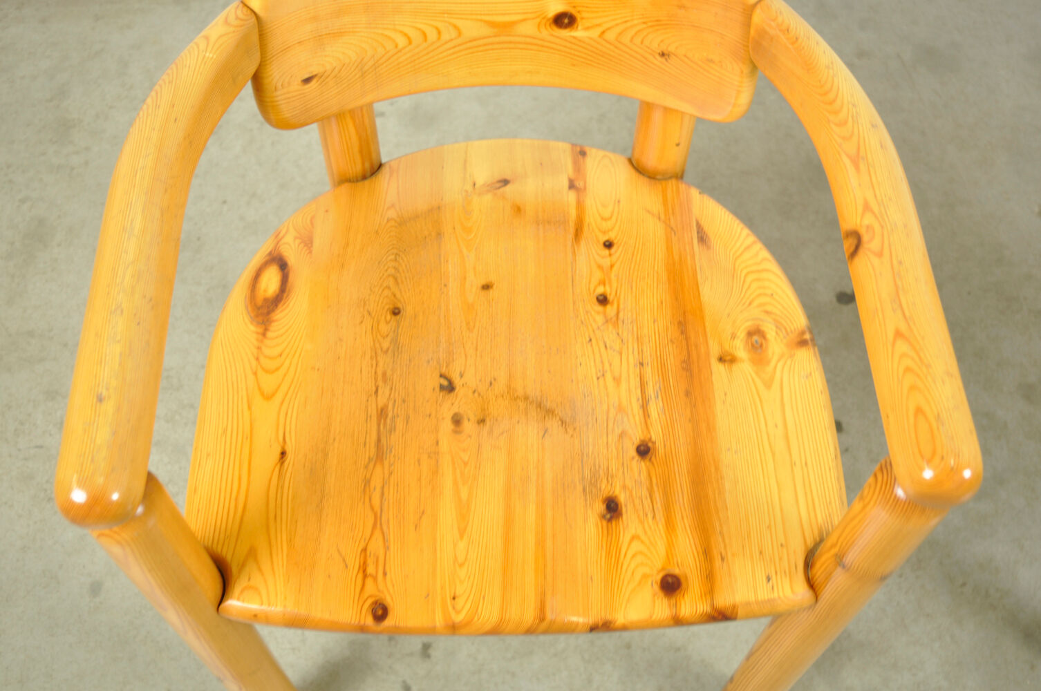 Vintage pine dining chairs by Rainer Daumiller for Hirtshals Sawmill, Denmark 70s