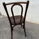 Chaise bistrot Fischel en bois gaufré