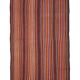 Striped Vintage Flatweave Carpet