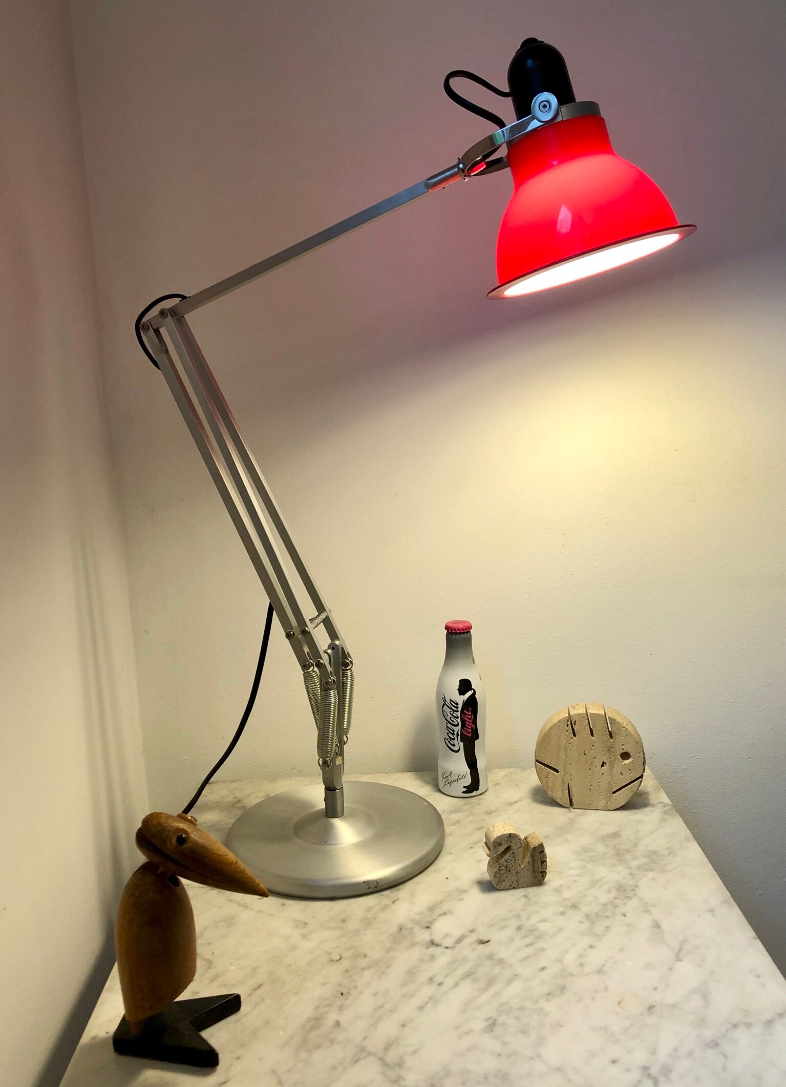 Anglepoise office lamp 1228 design Sir Kenneth Grange vintage 2004