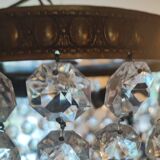 Ceiling light with tassels