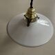 Petite suspension opaline ancienne
