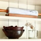 Duo of artisanal stoneware bowls