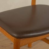 3236 møgensen dining chairs, børge mogensen, fredericia møbelfabrik