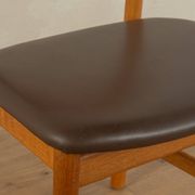 3236 møgensen dining chairs, børge mogensen, fredericia møbelfabrik