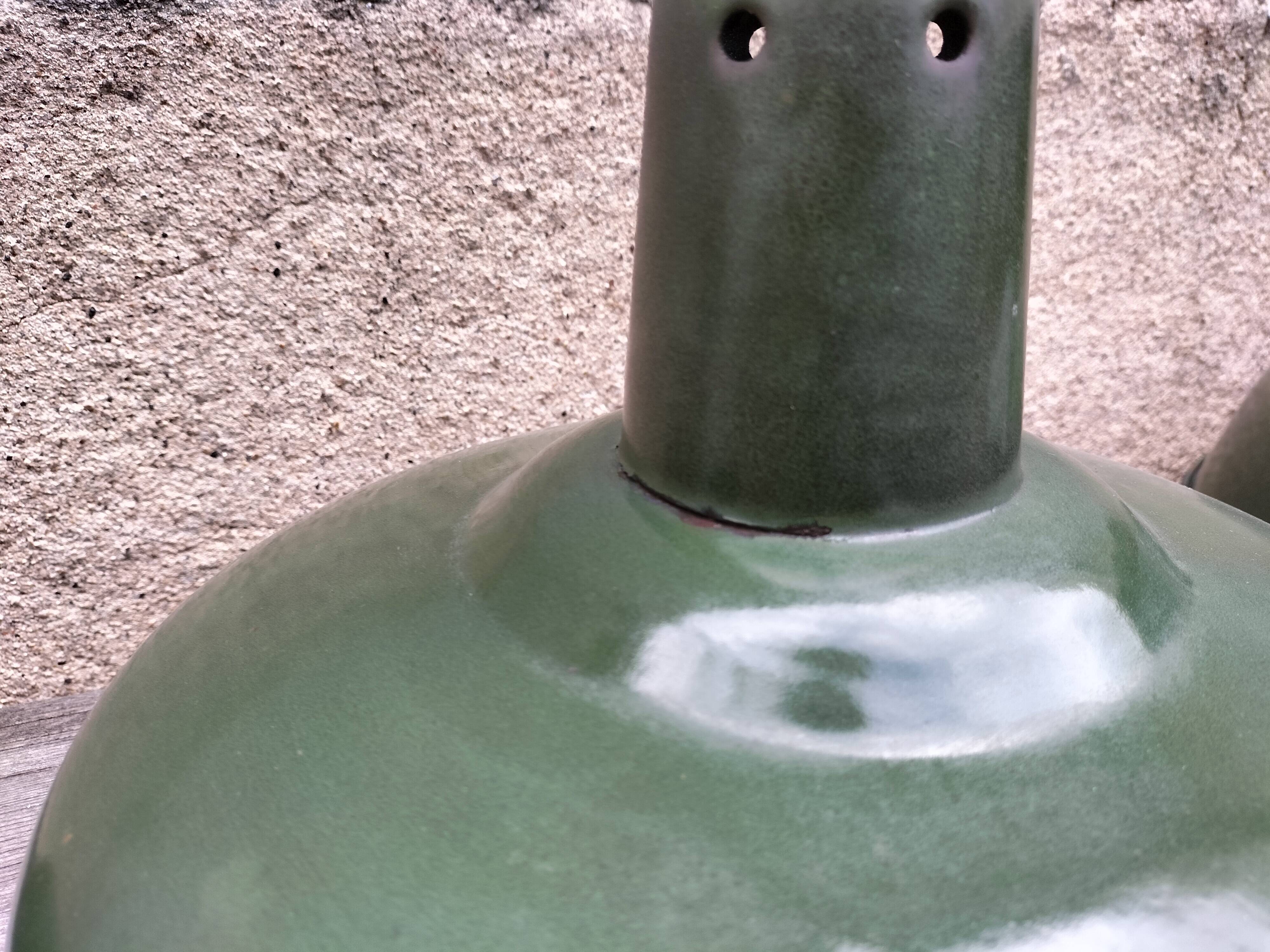 enameled sheet metal pendants