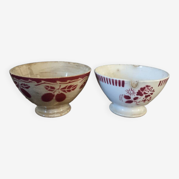 2 old bowls