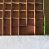 Old wooden mosaic set