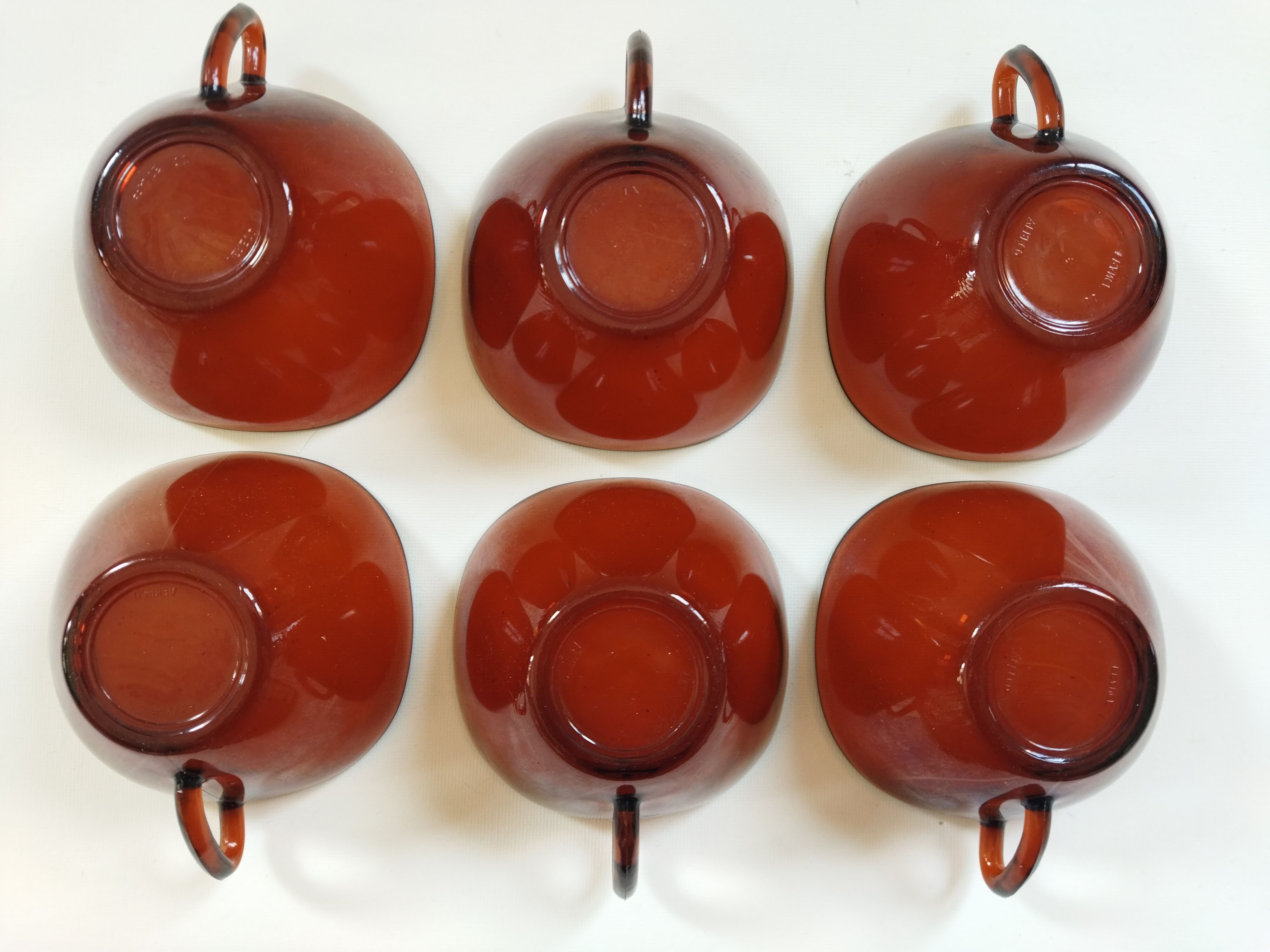 6 Vereco coffee cups