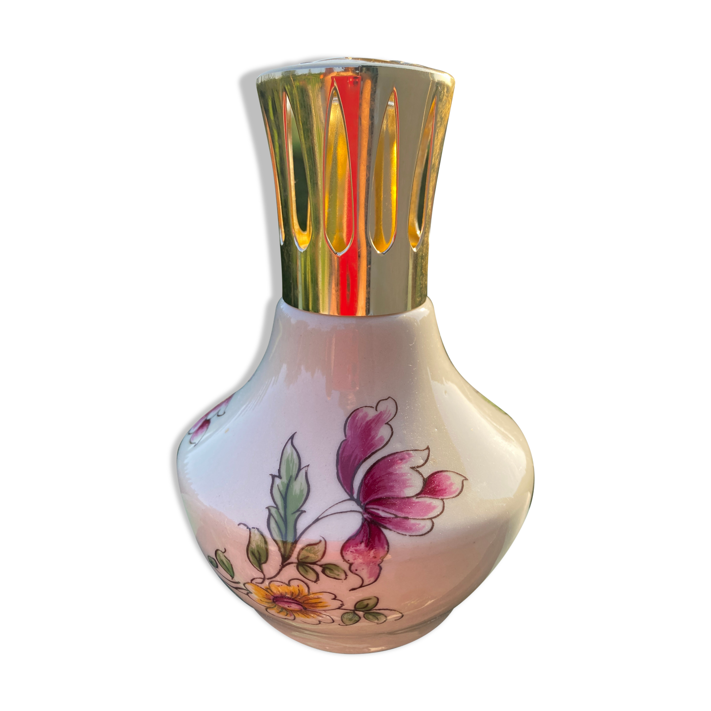 Lampe Berger En Porcelaine - Neuf (Possibles Petits Défauts D'Usine)