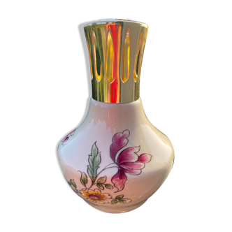 Lampe Berger porcelaine floral