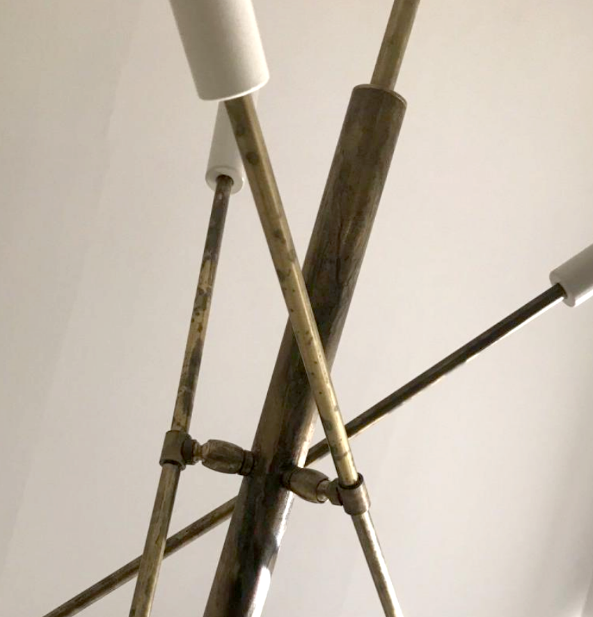 Vintage 3 arm chandelier