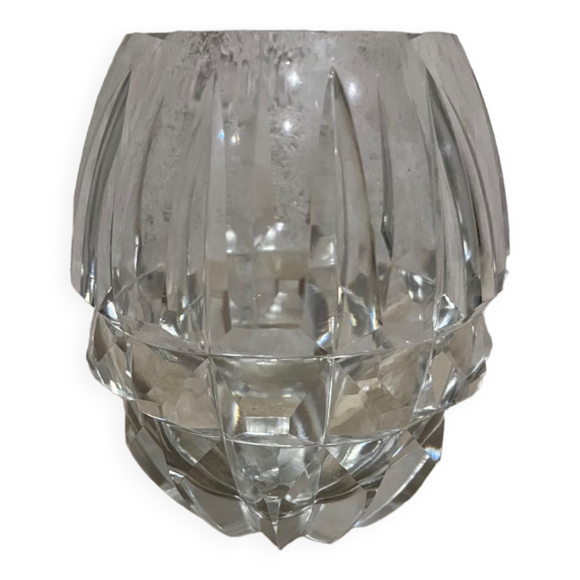 Vase en verre 1960-70