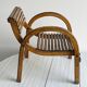 Small antique wooden chair handmade
