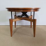 Mahogany "up and down" table – 1970s