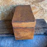 Old Box Vintage Wooden Card Storage #D890