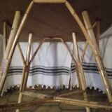 Rattan table