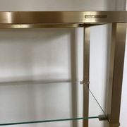 Magnificent vintage shelf by Pierre Vandel, signed.