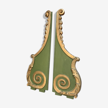 Wooden ornaments