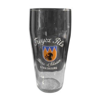 Old Freysz Pils beer glass